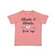 thumbnail image 1 of Inktastic Abuelo and Abuela Love Me- Heart Grandchild Boys or Girls Toddler T-Shirt, 1 of 5