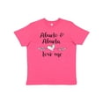 thumbnail image 1 of Inktastic Abuelo and Abuela Love Me- Heart Grandchild Youth T-Shirt, 1 of 5