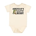 thumbnail image 1 of Inktastic Abuelo's Fishing Buddy Boys Baby Bodysuit, 1 of 5