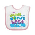 thumbnail image 1 of Inktastic Accountant Dad Best Cpa Boys or Girls Baby Bib, 1 of 4