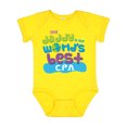 thumbnail image 1 of Inktastic Accountant Dad Best CPA Boys or Girls Baby Bodysuit, 1 of 5