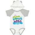 thumbnail image 1 of Inktastic Accountant Dad Best CPA Boys or Girls Baby Bodysuit, 1 of 5