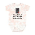 thumbnail image 1 of Inktastic Accountant Daddy is Awesome at Accounting Boys or Girls Baby Bodysuit, 1 of 5