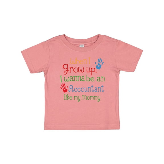 Inktastic Accountant Like Mommy Boys or Girls Baby T-Shirt
