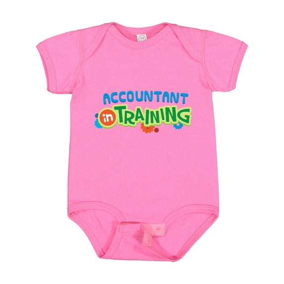 Inktastic Accountant in Training Accounting Boys or Girls Baby Bodysuit