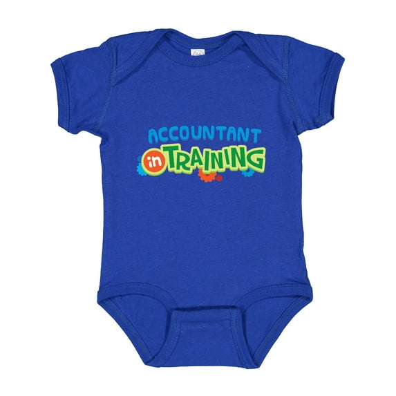 Inktastic Accountant in Training Accounting Boys or Girls Baby Bodysuit