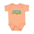 thumbnail image 1 of Inktastic Accountant in Training Accounting Boys or Girls Baby Bodysuit, 1 of 5