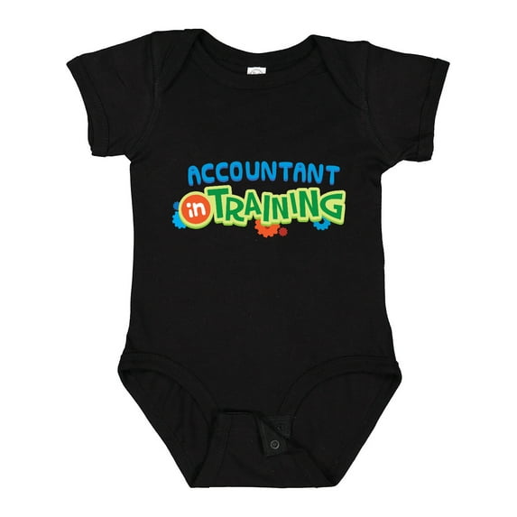 Inktastic Accountant in Training Accounting Boys or Girls Baby Bodysuit