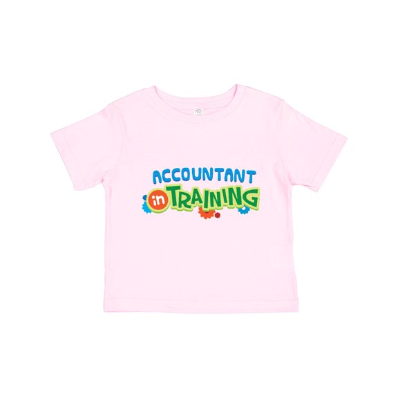 Inktastic Accountant in Training Accounting Boys or Girls Toddler T-Shirt