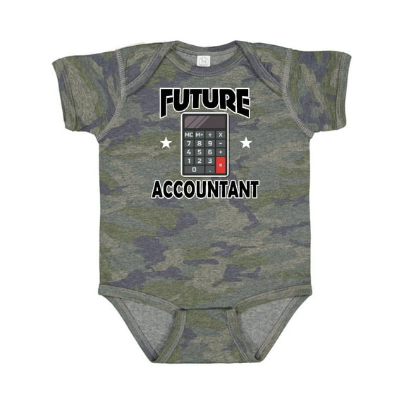 Inktastic Accounting Future Accountant Baby Boys or Girls Baby Bodysuit
