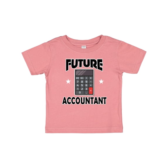 Inktastic Accounting Future Accountant Baby Boys or Girls Baby T-Shirt