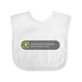 thumbnail image 1 of Inktastic Achievement Unlocked: New Character Created Boys or Girls Baby Bib, 1 of 4