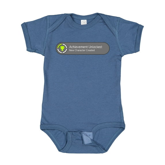 Inktastic Achievement Unlocked: New Character Created Boys or Girls Baby Bodysuit