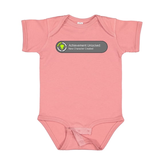 Inktastic Achievement Unlocked: New Character Created Boys or Girls Baby Bodysuit