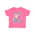 thumbnail image 1 of Inktastic Actually Im a Mermaid with Seashell and Bubbles Girls Toddler T-Shirt, 1 of 5