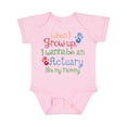 thumbnail image 1 of Inktastic Actuary Like Mommy Boys or Girls Baby Bodysuit, 1 of 5