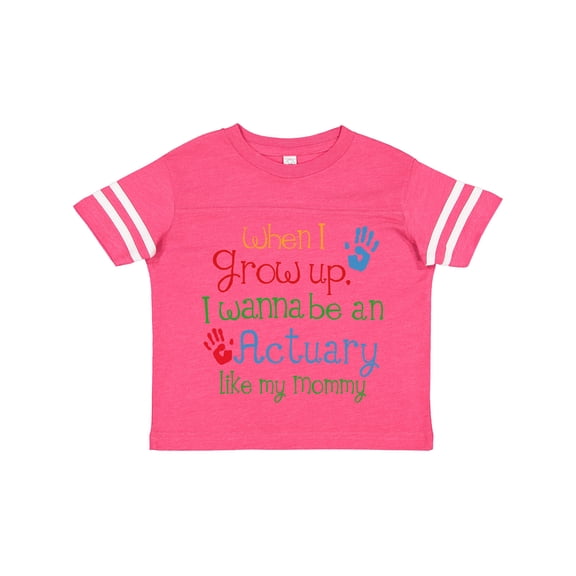 Inktastic Actuary Like Mommy Boys or Girls Toddler T-Shirt