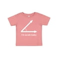 thumbnail image 1 of Inktastic Acute-baby-white Boys or Girls Baby T-Shirt, 1 of 5