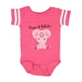 thumbnail image 1 of Inktastic Aditi 1st Birthday Elephant Pink Cute Boys or Girls Baby Bodysuit, 1 of 5