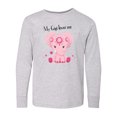 thumbnail image 1 of Inktastic Aditi My Gigi loves me Pink Elephant beautiful Long Sleeve Youth T-Shirt, 1 of 5