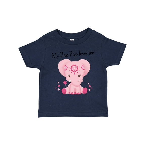 Inktastic Aditi My Pap Pap Loves Me Boys or Girls Toddler T-Shirt