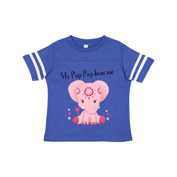 Inktastic Aditi My Pap Pap Loves Me Boys or Girls Toddler T-Shirt