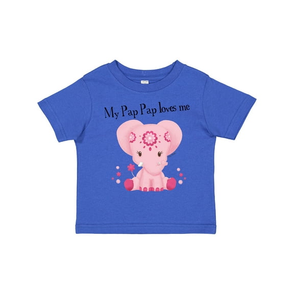 Inktastic Aditi My Pap Pap Loves Me Boys or Girls Toddler T-Shirt