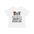 thumbnail image 1 of Inktastic Adopt A Rescue Dog Pet Gift Boys or Girls Toddler T-Shirt, 1 of 5