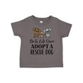 thumbnail image 1 of Inktastic Adopt A Rescue Dog Pet Gift Boys or Girls Toddler T-Shirt, 1 of 5