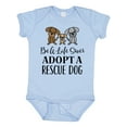 thumbnail image 1 of Inktastic Adopt a Rescue Dog Pet Boys or Girls Baby Bodysuit, 1 of 5
