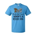 thumbnail image 1 of Inktastic Adopt a Rescue Dog Pet T-Shirt, 1 of 5