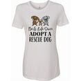 thumbnail image 1 of Inktastic Adopt a Rescue Dog Pet Women's T-Shirt, 1 of 5