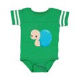 thumbnail image 1 of Inktastic Adorable Blue Snail Boys or Girls Baby Bodysuit, 1 of 5