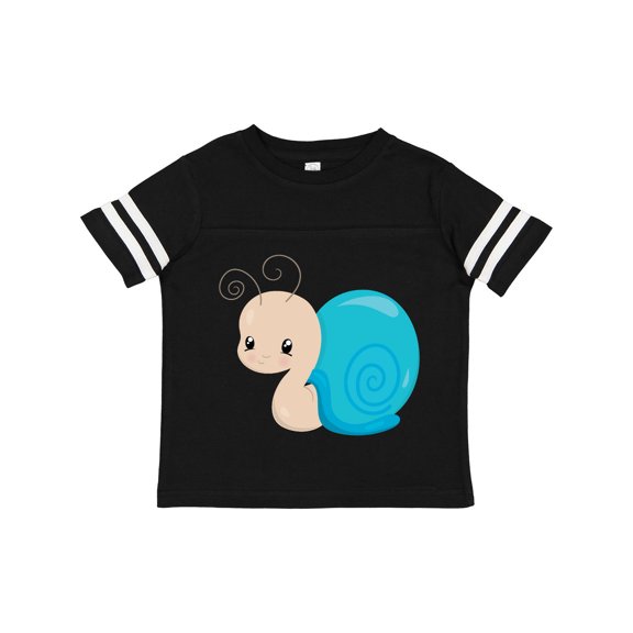 Inktastic Adorable Blue Snail Boys or Girls Toddler T-Shirt