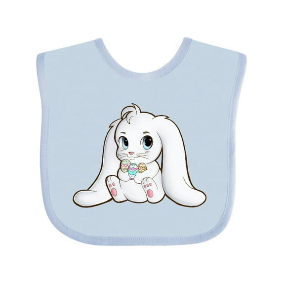 Inktastic Adorable Easter Bunny Boys or Girls Baby Bib
