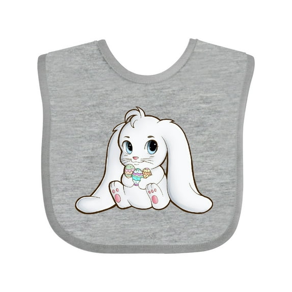 Inktastic Adorable Easter Bunny Boys or Girls Baby Bib