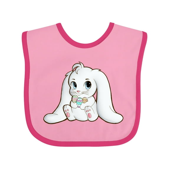 Inktastic Adorable Easter Bunny Boys or Girls Baby Bib