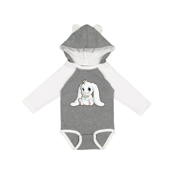 Inktastic Adorable Easter Bunny Boys or Girls Long Sleeve Baby Bodysuit