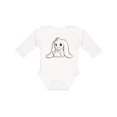 thumbnail image 1 of Inktastic Adorable Easter Bunny Boys or Girls Long Sleeve Baby Bodysuit, 1 of 5