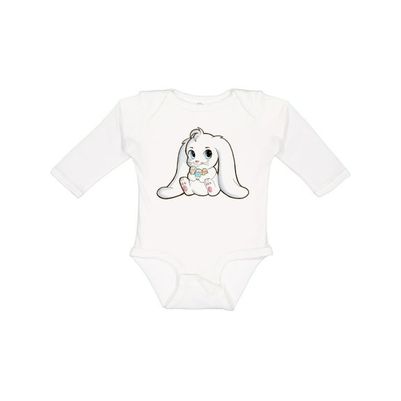 Inktastic Adorable Easter Bunny Boys or Girls Long Sleeve Baby Bodysuit