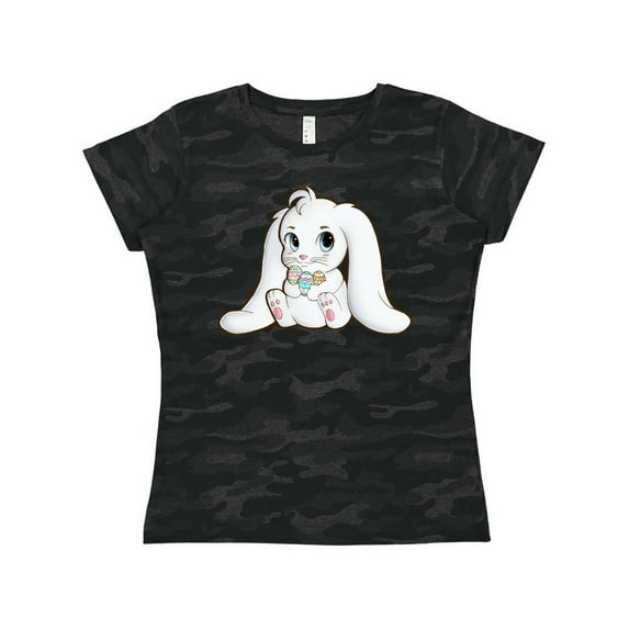 Inktastic Adorable Easter Bunny Women's T-Shirt