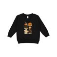 thumbnail image 1 of Inktastic Adorable Halloween Witch Vampire Ghost Pumpkin Kids Toddler Sweatshirt, 1 of 4
