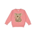 thumbnail image 1 of Inktastic Adorable Koala Bear Illustration for Kids Toddler Sweatshirt, 1 of 4