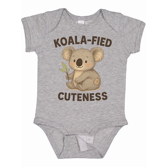 Inktastic Adorable Koala-fied Cuteness Baby and Kids Boys or Girls Baby Bodysuit