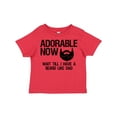 thumbnail image 1 of Inktastic Adorable Now...wait Till I Have a Beard Like Dad Boys Toddler T-Shirt, 1 of 5