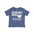 thumbnail image 1 of Inktastic Adorable Now...Wait Till I Have a Beard Like Dad in White Boys Toddler T-Shirt, 1 of 5