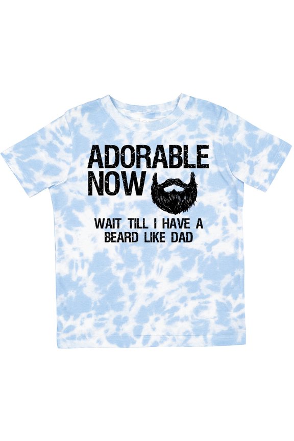 Adorable Now...wait Till I Have a Beard Like Dad Boys Toddler T-Shirt