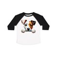 thumbnail image 1 of Inktastic Adorable Puppy Face Art Boys or Girls Toddler T-Shirt, 1 of 5
