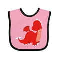 thumbnail image 1 of Inktastic Adorable Red Dragon Boys Baby Bib, 1 of 4