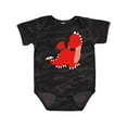 thumbnail image 1 of Inktastic Adorable Red Dragon Boys Baby Bodysuit, 1 of 5
